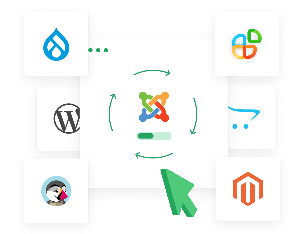 استضافة مواقع متقدمة - قم بتشغيل وإدارة أكثر من 400 تطبيق بنقرة واحدة!