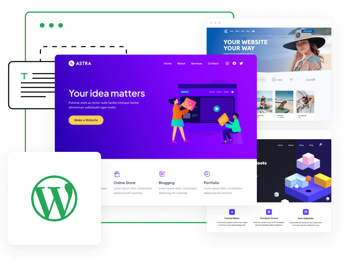 استضافة مواقع متقدمة - قم بتثبيت ووردبريس